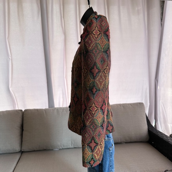 Doncaster Tapestry Blazer Jacket Vintage - Picture 8 of 11